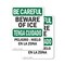 Signmission Safety Culture Sign, 7 in Width, Plastic, Rectangle, Bilingual OS-2PACK-BC-P-710-L-10011 - alternate 1